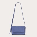 Ashley Bag S, denim blue velvet